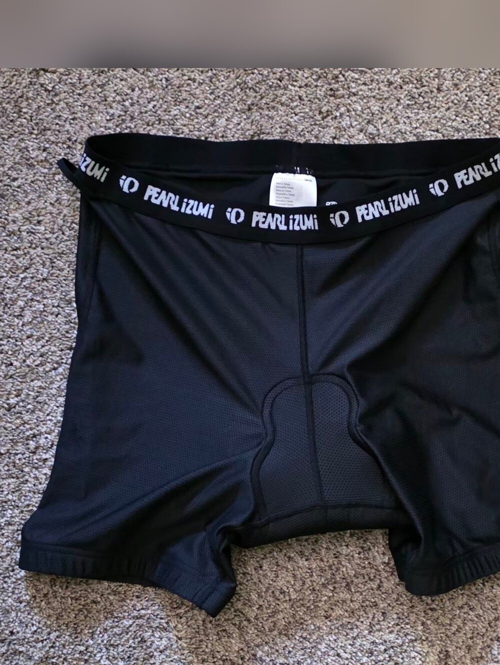 Pearl Izumi Women's XL Black Padded Cycling Compression Biker Shorts 6"
